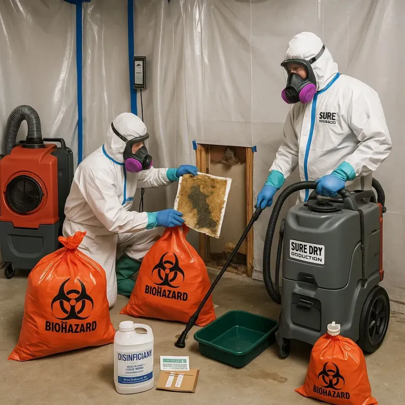 Contaminated Water Handling Protocols process in West Athens, CA