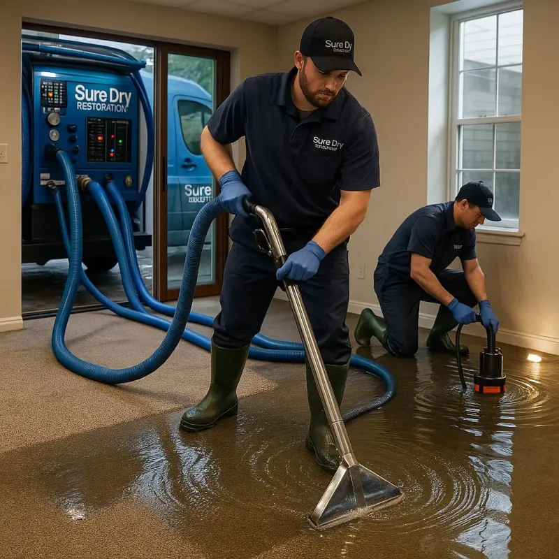 Water Extraction and Removal process in West Athens, CA